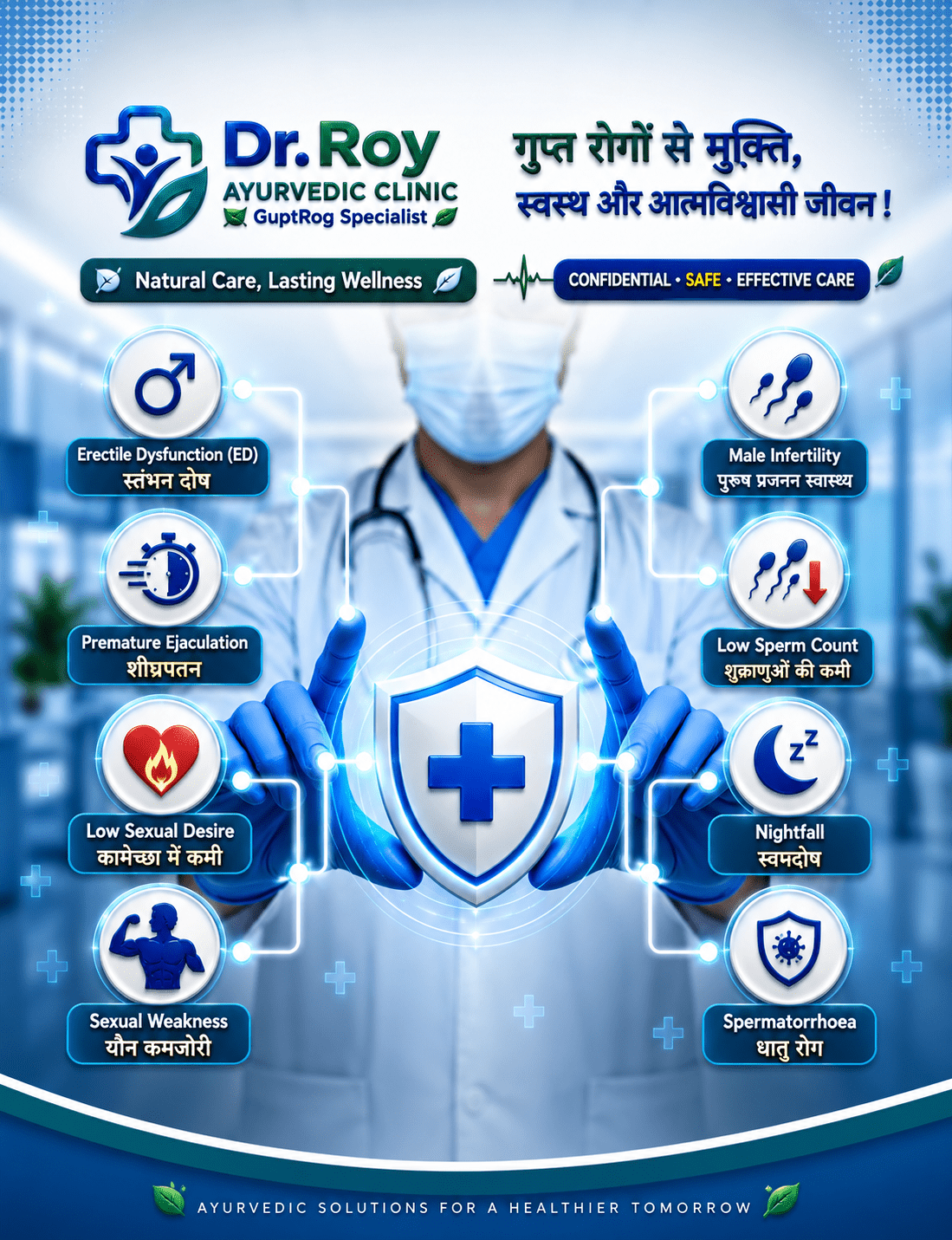 Dr. Roy Ayurvedic Clinic — Confidential Sexual Health & Sexology Care
